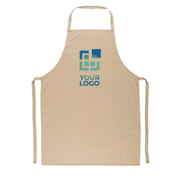 Delantal de sarga de algodón ideal para cocinar 180 g/m2