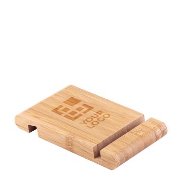 Soporte cuadrado para móvil de bambú para la oficina Bamboo Soporte cuadrado para móvil de bambú para la oficina Bamboo