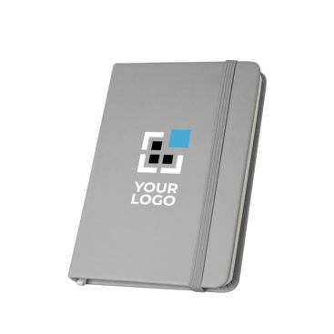 Cuaderno de tapa dura parcialmente reciclado A5 hojas a rayas