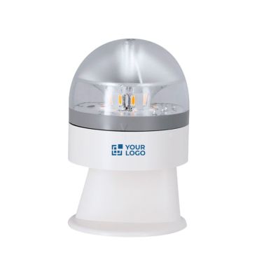 Luz de emergencia con geolocalizador con base de fijación magnética