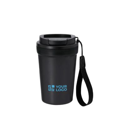 Vaso con acabado frosted y tapa hermética con dosificador 400ml vista principal