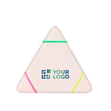 Marcador personalizable de caña de trigo de 3 colores diferentes