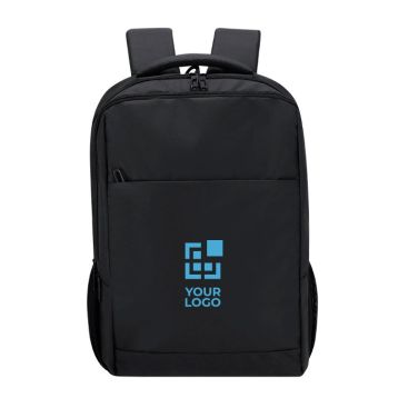 Mochila para portátil de PU con cinta para trolley 15´´