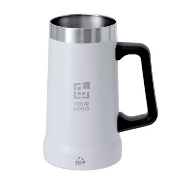 Jarra de acero inoxidable reciclado de doble pared 700ml