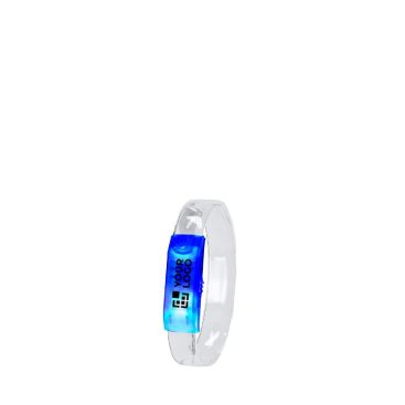 Pulsera para eventos con luces LEDs con interruptor de on/off