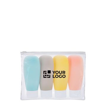 Botes para organizar líquidos y cuidado personal en estuche