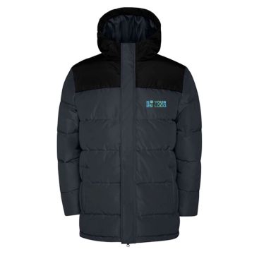 Chaqueta acolchada infantil de poliéster con puños elásticos Roly vista principal