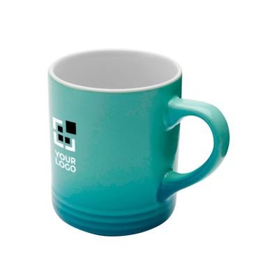 Taza de cerámica con efecto degradado en color de 330ml