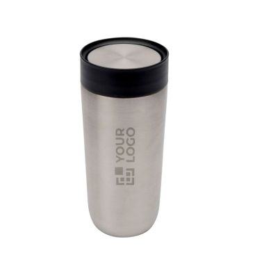 Vaso térmico de acero inoxidable con apertura pulsador 350ml