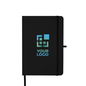 Libreta de papel reciclado con tapa dura A5 hojas a rayas