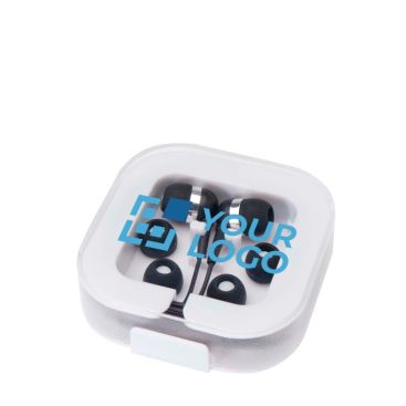 Auriculares cómodos tipo C con caja de plástico reciclado