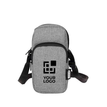 Funda para móvil de poliéster reciclado con correas ajustables