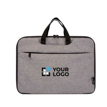 Maletín para portátil de poliéster reciclado y forro de RPET 2 en 1 vista principal