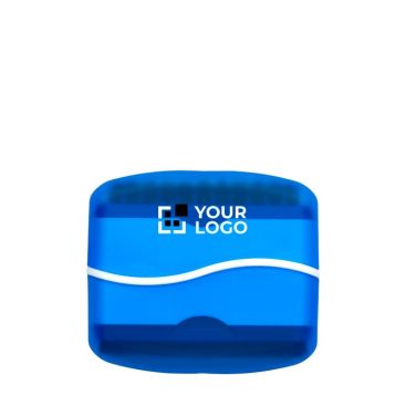 Práctico limpia pantallas con gamuza y cepillo en estuche de plástico