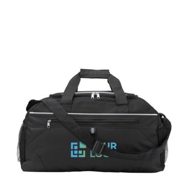 Bolsa de deporte o viaje de poliéster con bolsillo frontal y superior