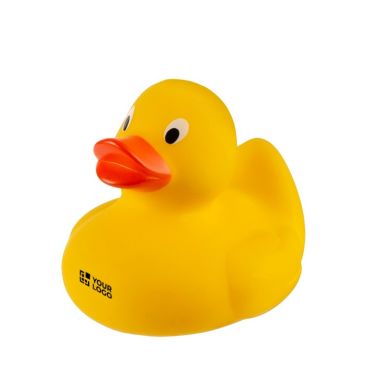 Clásico pato de goma amarillo para el baño personalizable