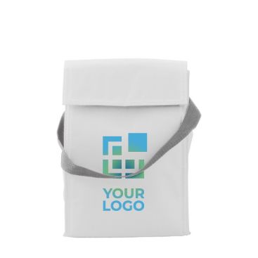 Bolsa nevera de poliéster con cierre superior de velcro