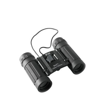 Prismáticos de aluminio de 8 x 21 presentado en estuche a juego