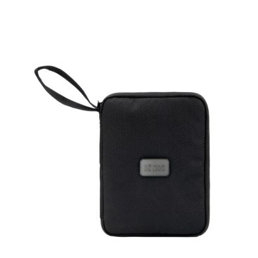 Cartera de viaje de poliéster reciclado tamaño A5 BrandCharger