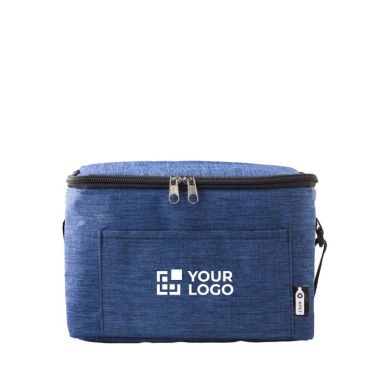 Bolsa nevera de poliéster para 6 latas con correa ajustable