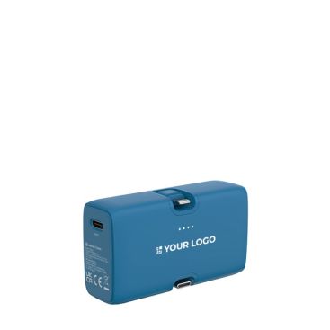 Powerbank de plástico reciclado con indicador de carga 20W