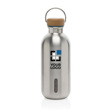 Botella de agua de acero inoxidable con antigoteo Black+Blum 600ml