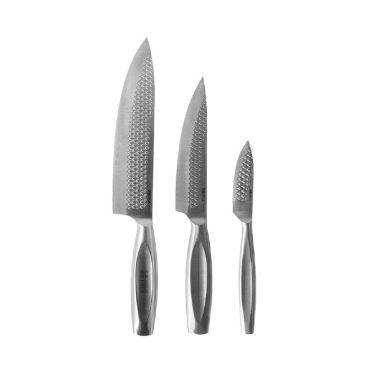 Set de cuchillos de lujo de cocina de acero inoxidable Boska