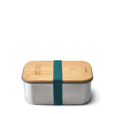 Fiambrera de acero inoxidable con tapa y cinta Black+Blum 1,25L