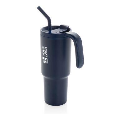 Vaso térmico de acero inoxidable reciclado antigoteo de 900ml