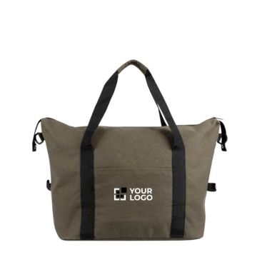 Bolsa de canvas RPET ideal para llevar en el trolley 460 g/m2