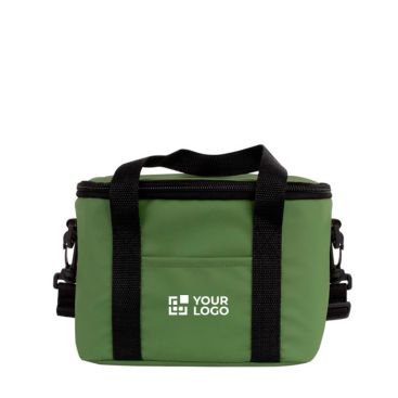 Bolsa nevera personal de cuero sintético y doble asa ajustable