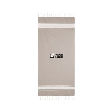 Pareo de algodón reciclado y poliéster en varios colores 150 g/m2