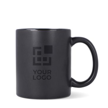 Taza de cerámica con acabado mate y contorno interior brillante 350ml vista principal