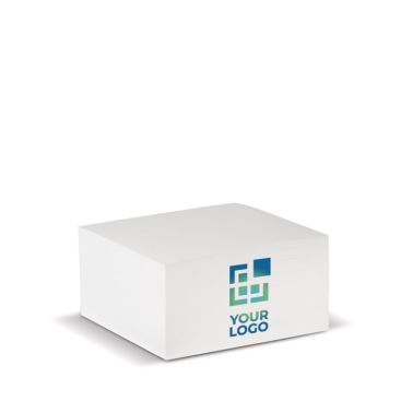Taco de notas de 420 hojas lisas con certificación FSC 10x10x5cm