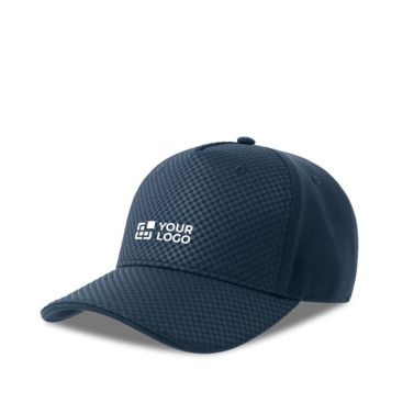 Gorra de material eco tipo automovilística con estampado 3D 230 g/m2