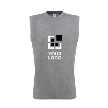 Camiseta sin mangas de algodón 100% para hombre 145 g/m2 B&C 