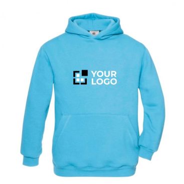 Sudadera infantil de algodón y poliéster con canguro 280 g/m2 B&C 