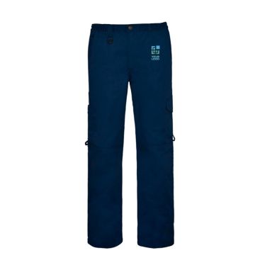 Pantalón laboral con bolsillos de poliéster y algodón 245 g/m2 Roly Protect 