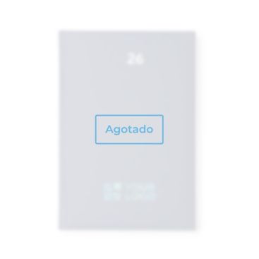Agenda con tapa acolchada con relieve y marcapáginas A5 - agotado