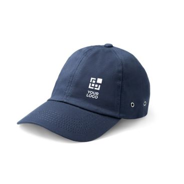 Gorra estilo casual con 6 paneles y ojales metálicos laterales