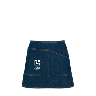 Delantal corto laboral para horeca estilo vaquero 250 g/m2 Roly Dacosta 