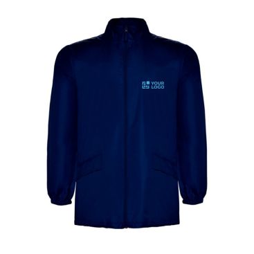 Chubasquero unisex de poliéster con capucha 70 g/m2 Roly Direct Escocia 