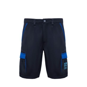 Bermuda corta laboral de poliéster y algodón 250 g/m2 Roly Tahoe 