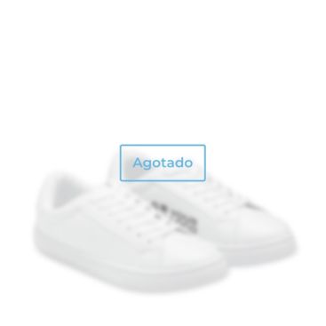 Zapatillas ligeras de cuero sintético con suela de goma vista de impresión