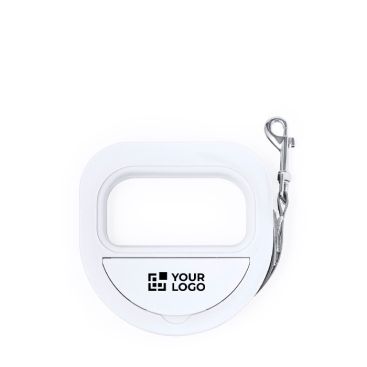 Cinta de paseo para mascotas con compartimiento para bolsas