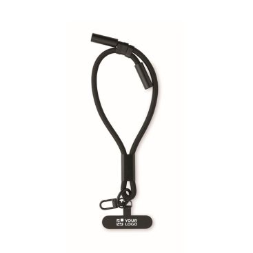 Pulsera de RPET para el móvil con cable de carga y datos Pulsera de RPET para el móvil con cable de carga y datos