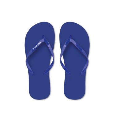 Chanclas personalizadas de plástico para la playa unicolor vista principal