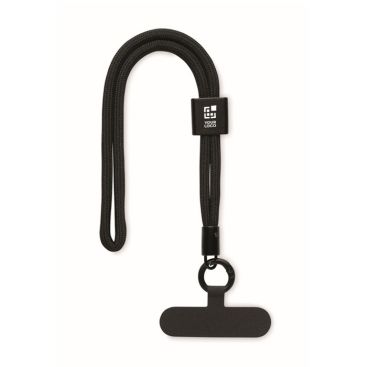 Pulsera de RPET ajustable para el móvil con una longitud de 25cm Pulsera de RPET ajustable para el móvil con una longitud de 25cm