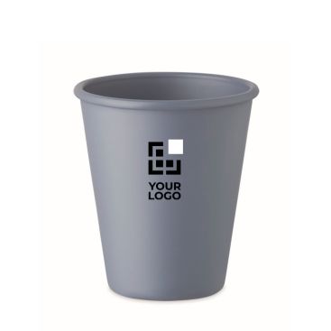 Vaso reutilizable de una sola pared hecho de maíz 200ml