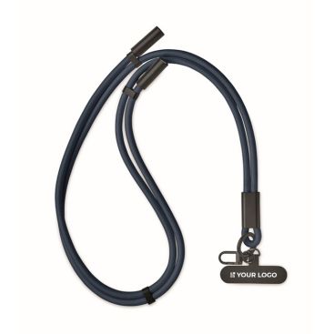 Lanyard para móvil con cable de carga y transferencia de datos